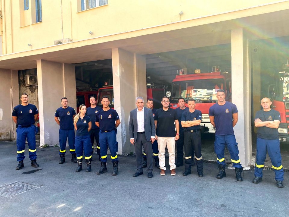 Ο Χρηστος Τεντόμας στον 1ο ΠΣ Αθηνών
