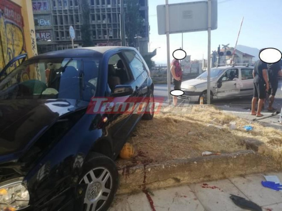 Η εικόνα δείχνει τη σφοδρότητα της σύγκρουσης / Φωτογραφία: Tempo 24