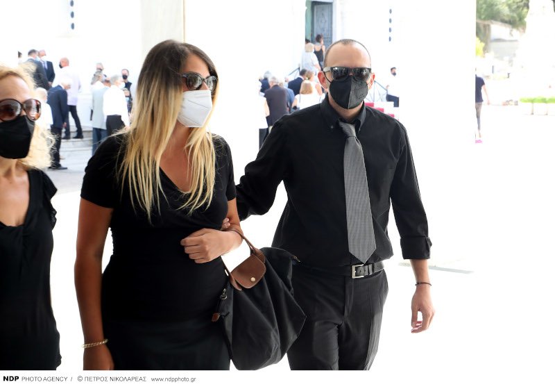 Έλλη Βλάχου με τον σύζυγό της, Κωνσταντίνο
