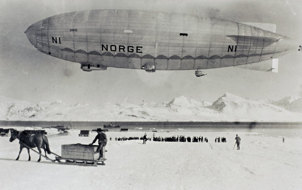 Το αερόπλοιο Norge/ Φωτογραφία: The National Library of Norway 