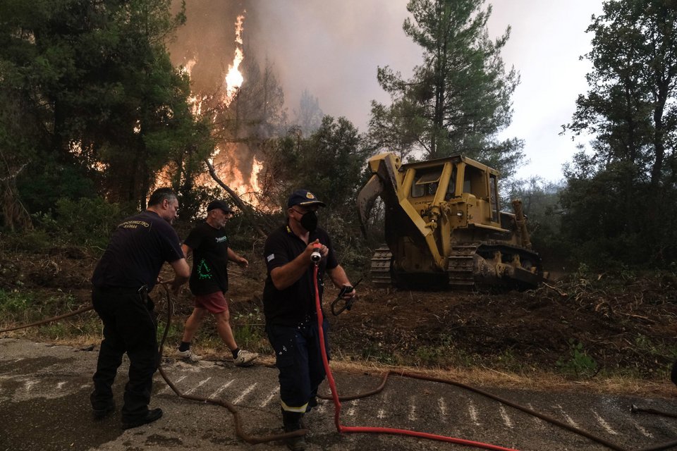 Εύβοια φωτιά