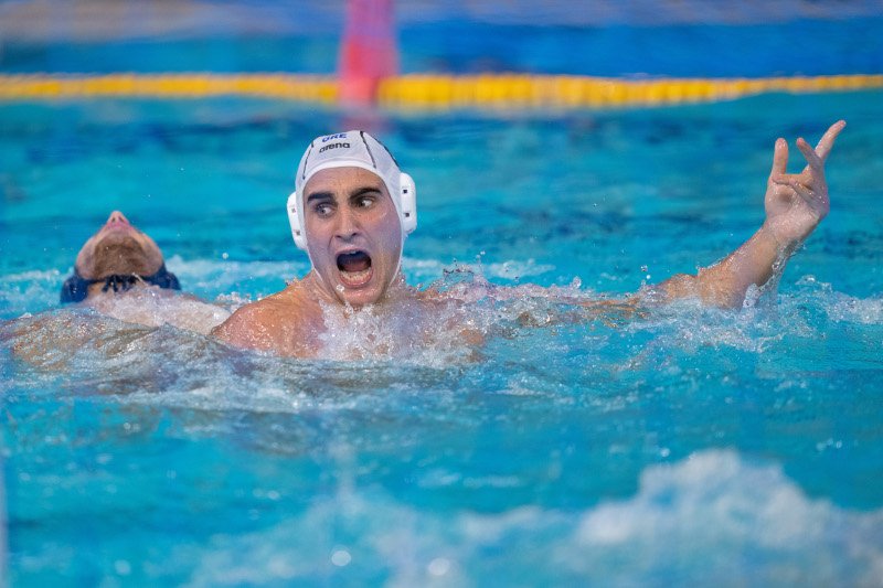 Ο μεγάλος πρωταγωνιστής του ημιτελικού, Στέλιος Αργυρόπουλος / Φωτογραφία: Eurokinissi