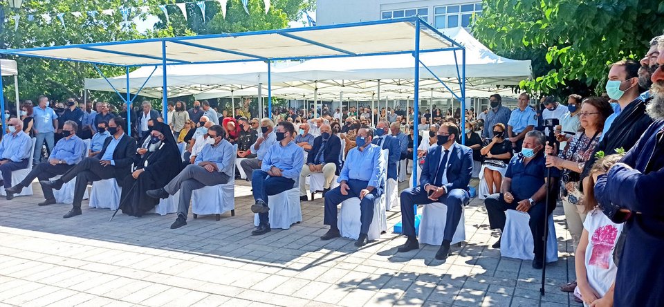 Πολίτες και πολιτικό προσωπικό τίμησαν την επέτειο / Φωτογραφία: Περιφέρεια Κρήτης