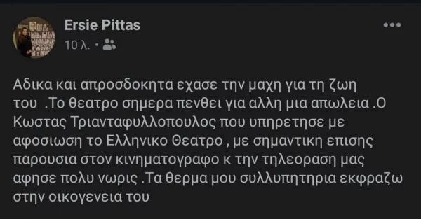 Έρση Πίττα Facebook