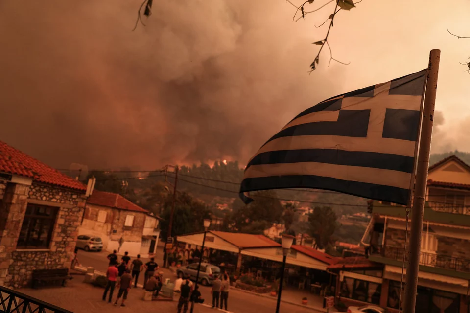 Εύβοια φωτιά