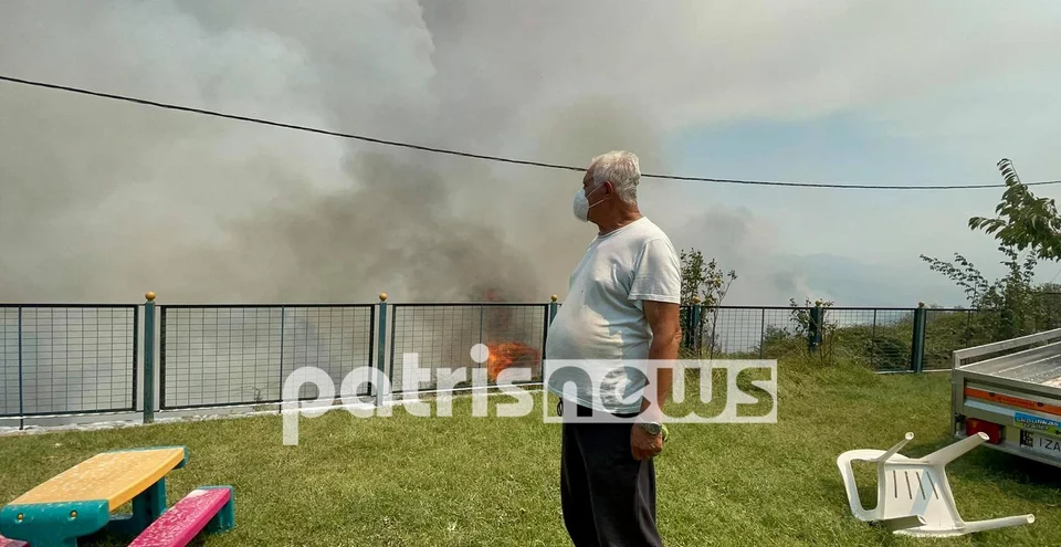 φωτιά Νεμούτα Αρχαία Ολυμπία 