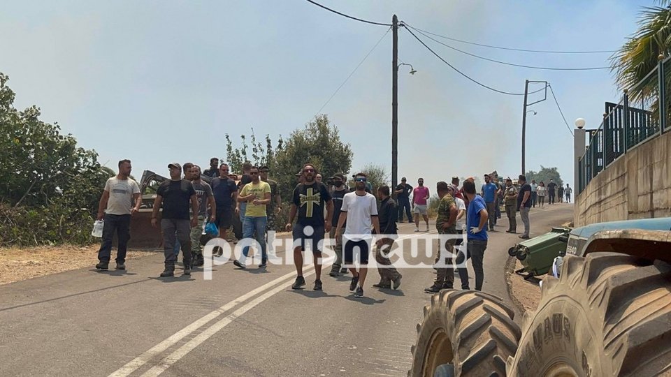 φωτιά Νεμούτα Αρχαία Ολυμπία