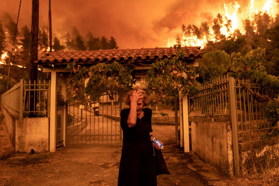 Φωτιά στην Εύβοια κραυγή