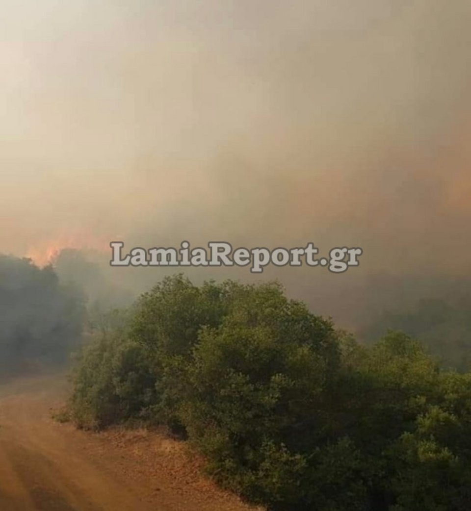 Η κατάσταση είναι εξαιρετικά δύσκολη και λόγω καιρικών συνθηκών / Φωτογραφία: lamiareport.gr