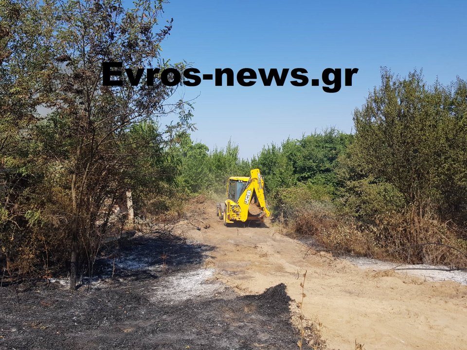 Μάχη για να περιοριστεί το πύρινο μέτωπο / Φωτογραφία: evros-news.gr