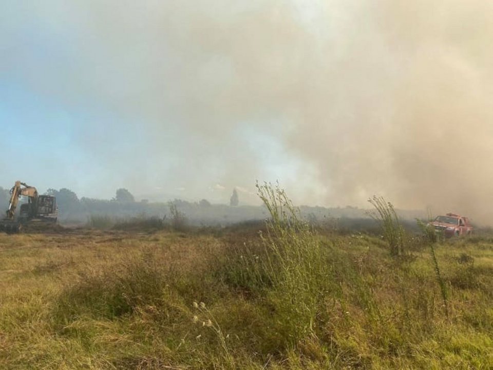 Συναγερμός στις πυροσβεστικής δυνάμεις για τη φωτιά / Φωτογραφία: epiruspost.gr