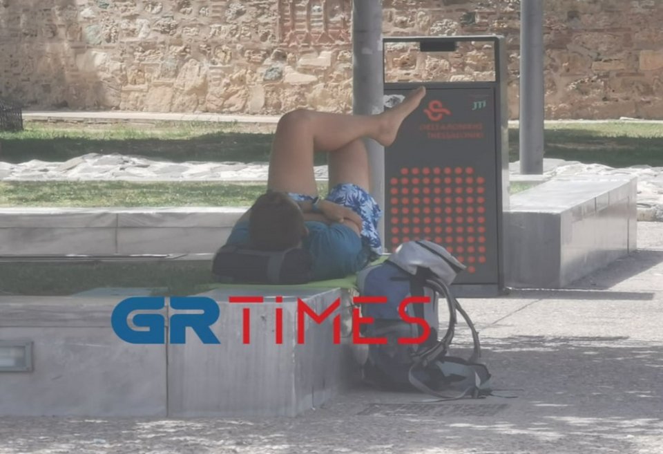 Η ζέστη ήταν πιο έντονη από ό,τι έδειχναν τα θερμόμετρα / Φωτογραφία: GRTimes