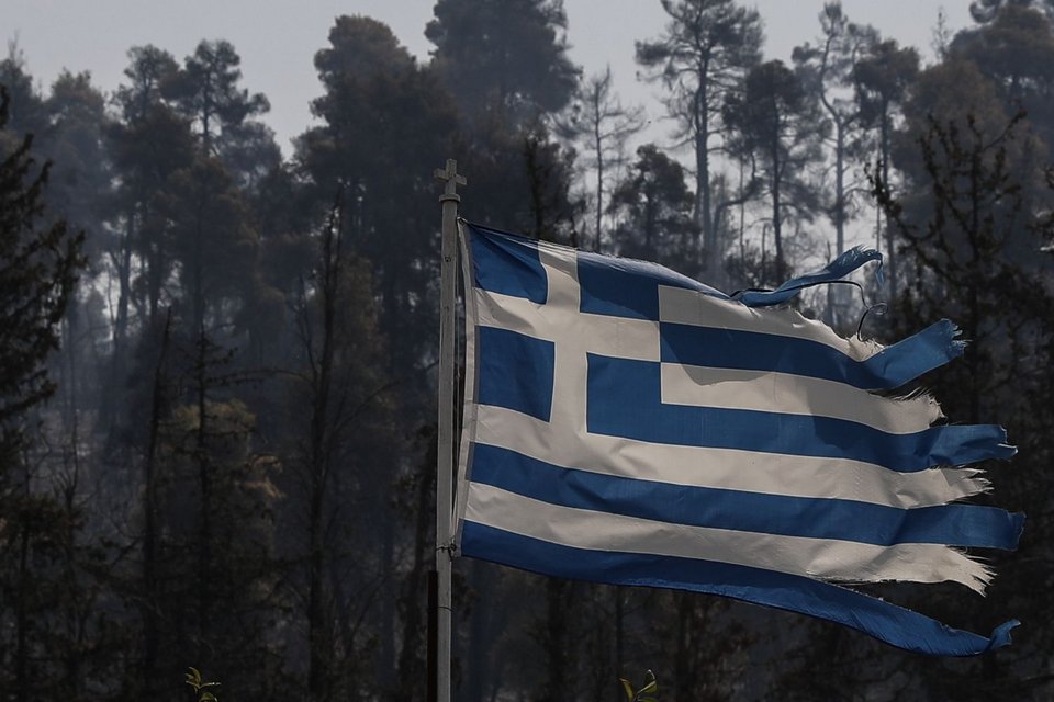 Φωτογραφίες μετά τη φωτιά στην Εύβοια, Ελληνικά