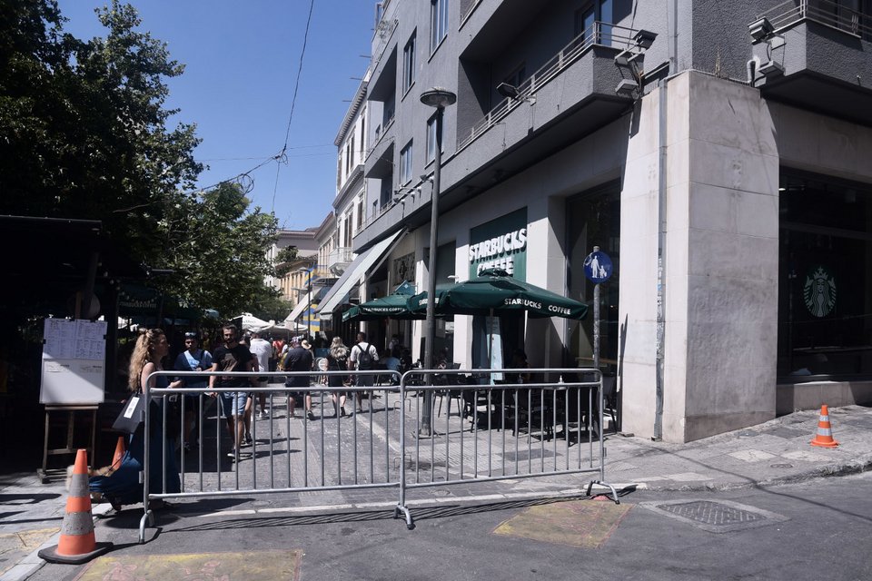 κλειστοί δρόμοι Αθήνα γυρίσματα ταινίας