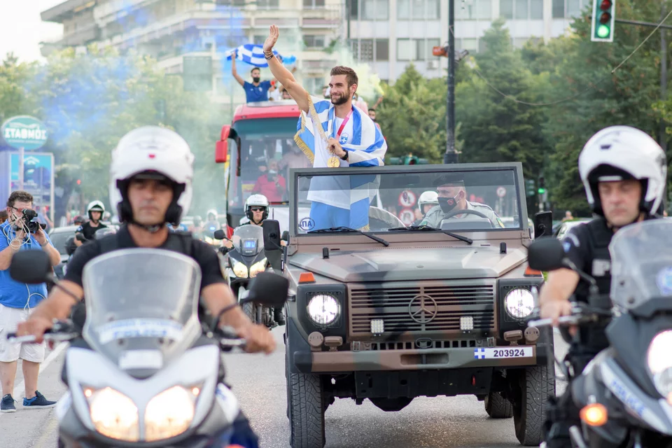  Ο Στέφανος Ντούσκος/ Φωτογραφία: Eurokonissi 