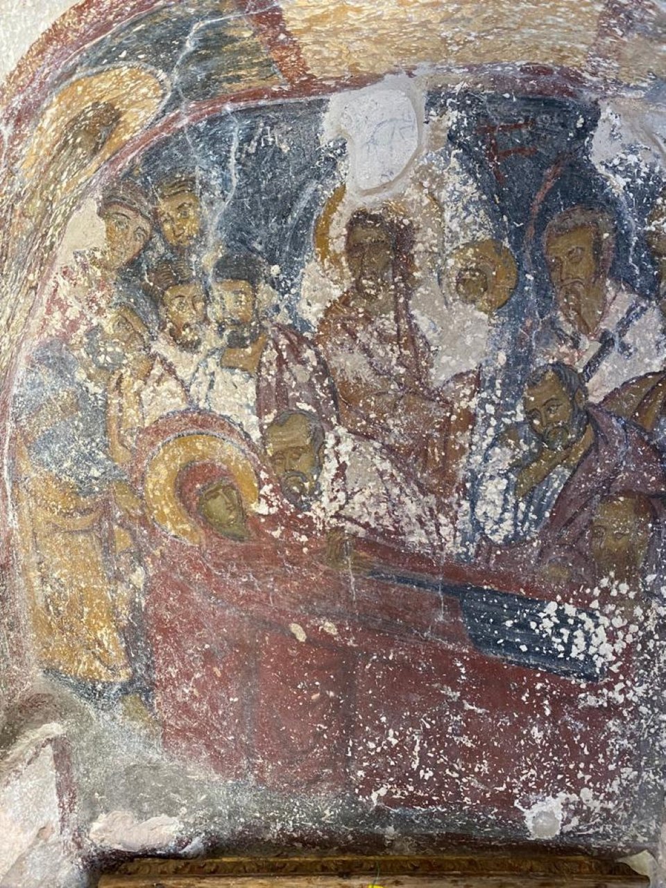 Τοιχογραφία στην Αγία Άννα -Φωτογραφία: ΥΠΠΟΑ