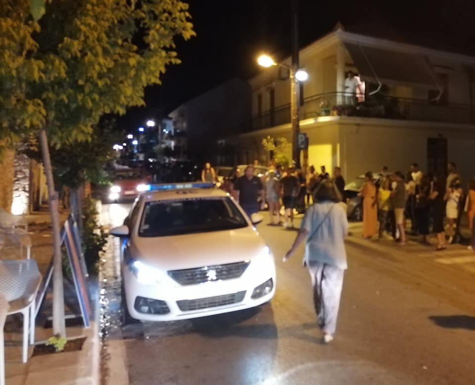 κόσμος περιπολικό Μεθώνη