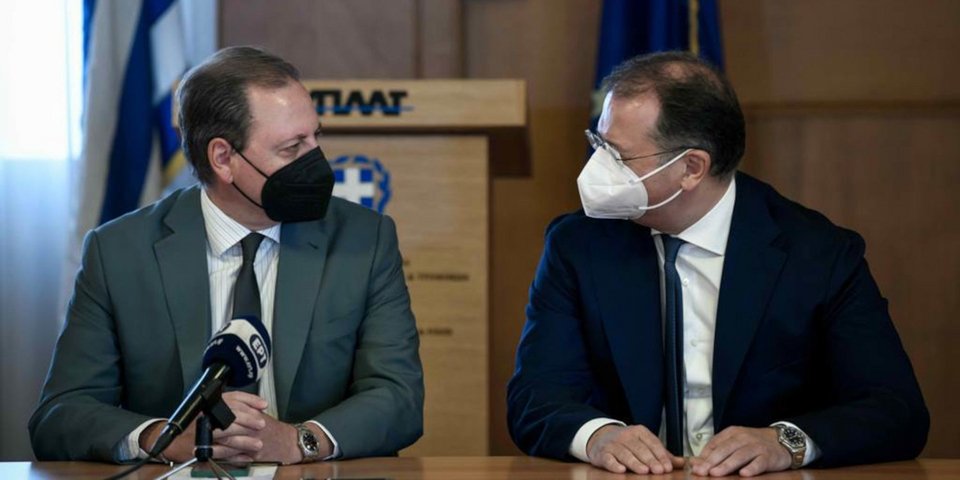 Ο Γιώργος Στύλιος αναλαμβάνει τα καθήκοντά του ως υφυπουργός Αγροτικής Ανάπτυξης και Τροφίμων / Φωτογραφία: ΥΠΑΑΤ