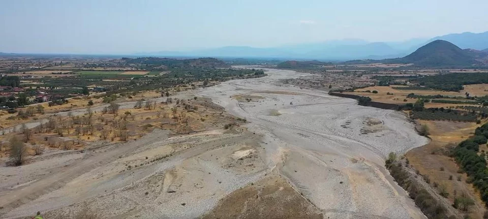 Πηνειός ποταμός που στέρεψε