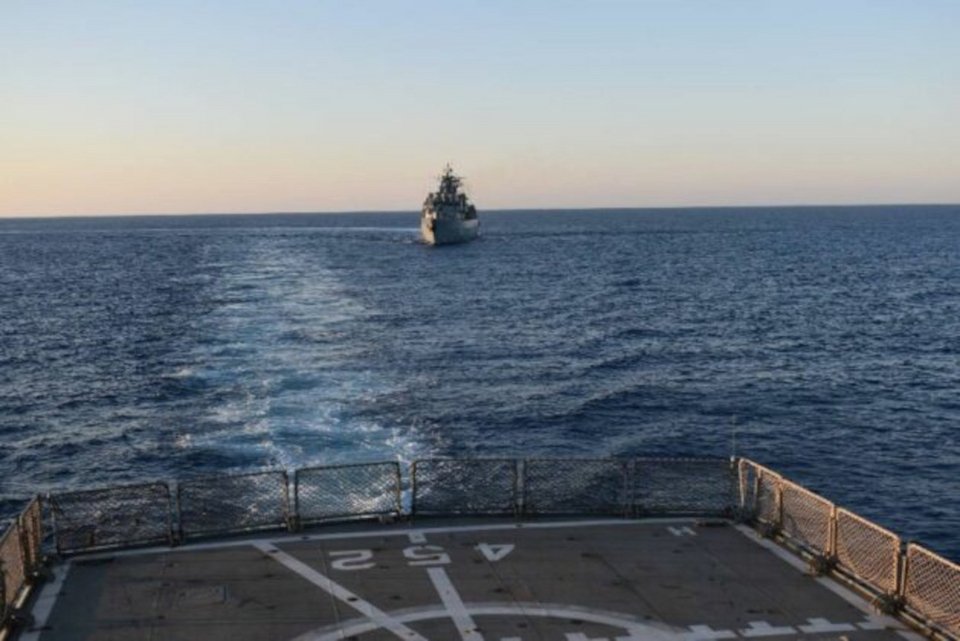 Η «FGS BAYERN» συμμετέχει στη συνεκπαίδευση / Φωτογραφία: ΓΕΕΘΑ