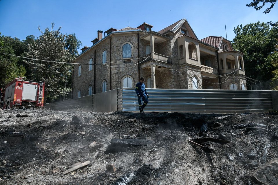 Τατόι μετά τη φωτιά