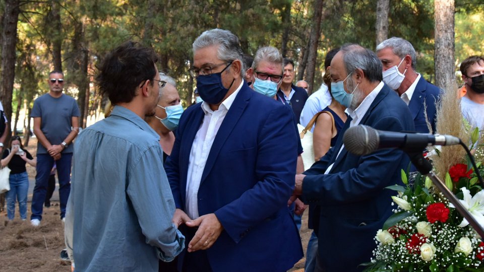 Το «παρών» έδωσε και ο Δημήτρης Κουτσούμπας / Φωτογραφία: 902.gr