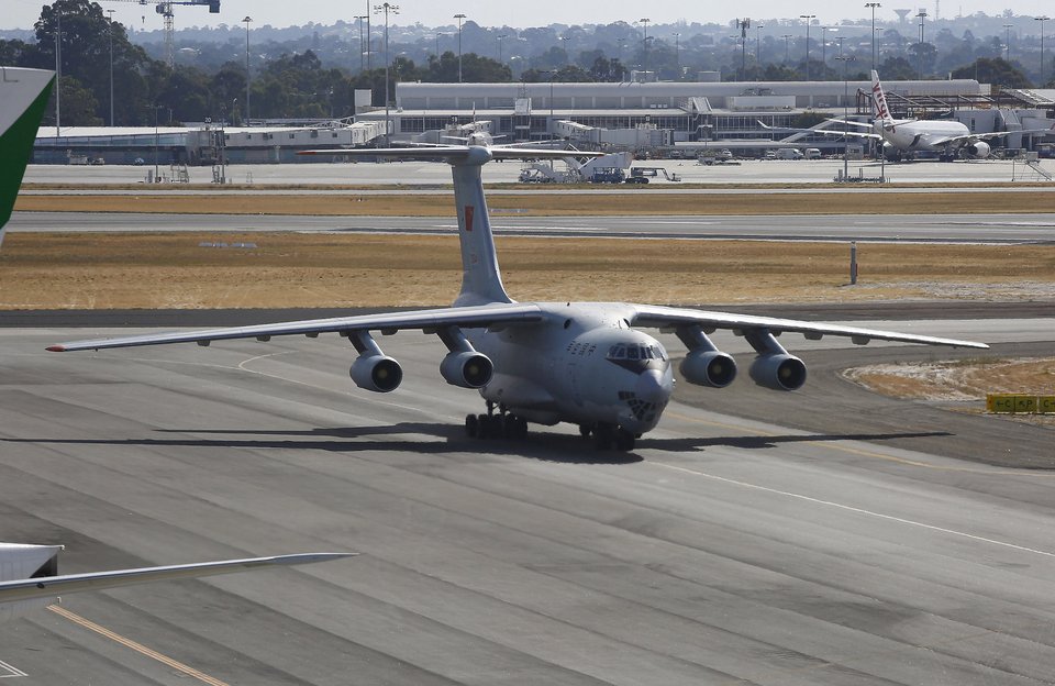 Το Ilyushin Il-76 χρησιμοποιείται και από την Κίνα / Φωτογραφία: AP Photos