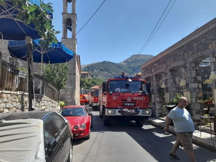 Τσέχοι στη Γορτυνία πυροσβεστικό