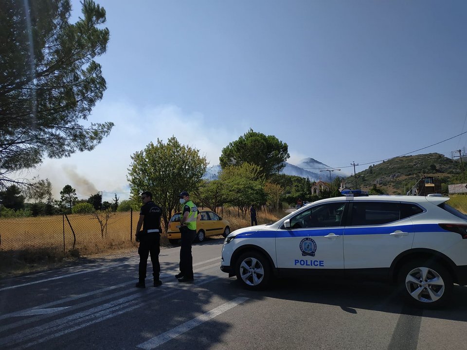Φωτιά στα Βίλια 23-8-2021