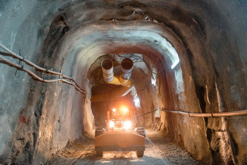 Τμήμα του μεταλλείου της Ολυμπιάδας