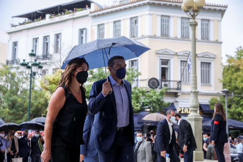 Αλέξης Τσίπρας, Περιστέρα Μπαζιάνα