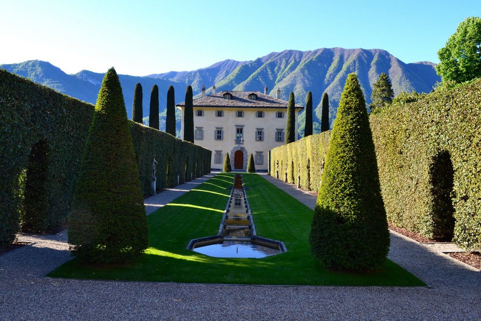 Villa Balbiano Λίμνη Κόμο κήπος