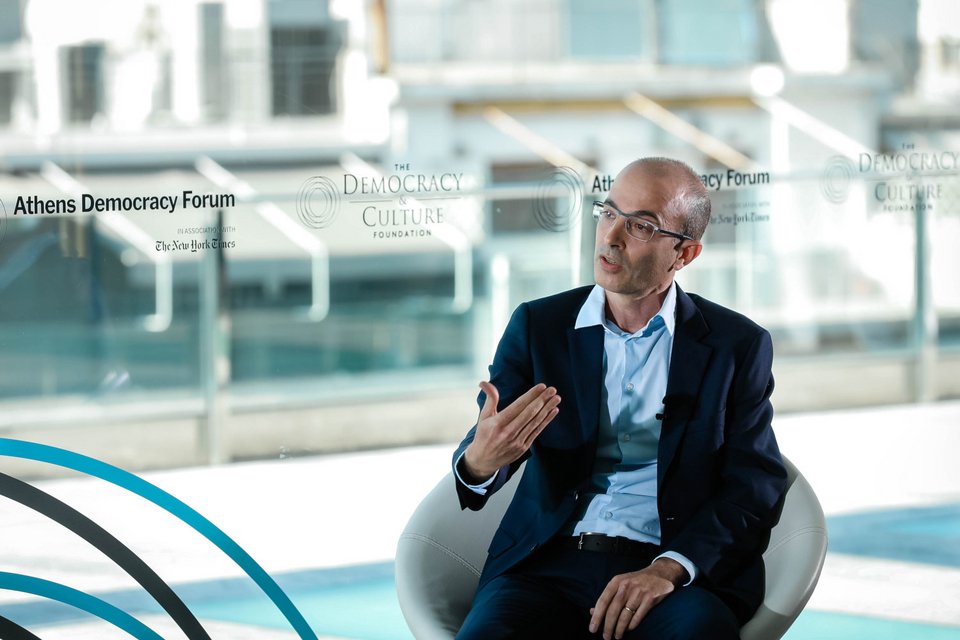 Yuval Noah Harari / Φωτογραφία: Athens Democracy Forum