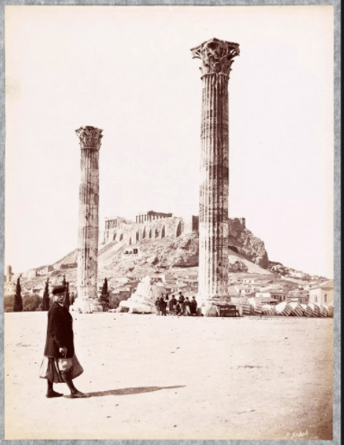 Pascal Sebah, Στύλοι Ολυμπίου Διός