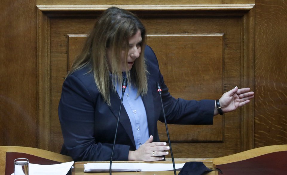 Η Μαρία Συρεγγέλα / Φωτογραφία: Ευρωκίνηση-ΔΗΜΗΤΡΟΠΟΥΛΟΣ ΣΩΤΗΡΗΣ