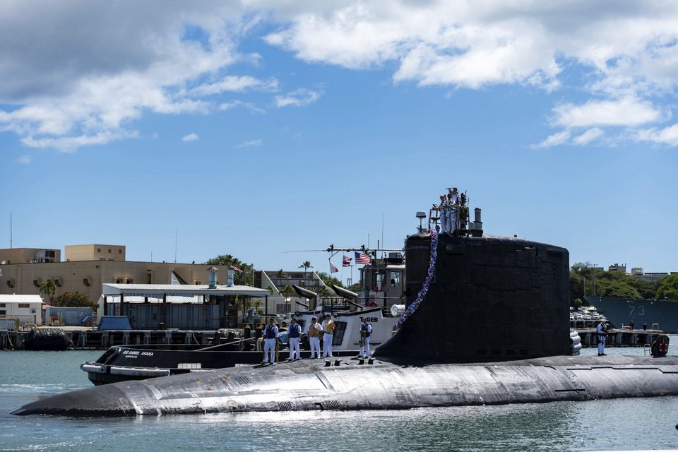 To αμερικανικό υποβρύχιο κλάσης Virginia, USS Illinois