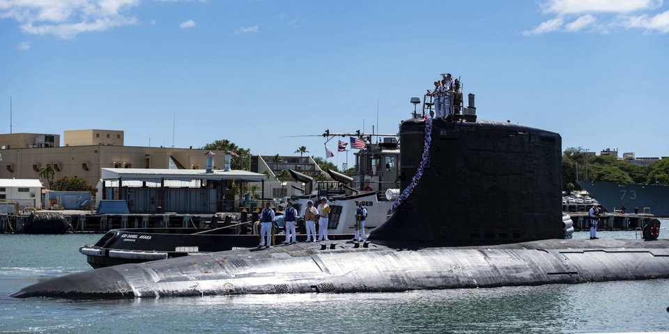Αμερικανικό πυρηνοκίνητο υποβρύχιο κλάσης Virginia, σαν κι αυτά που θέλει να αποκτήσει με την AUKUS η Αυστραλία
