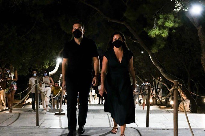 Αλέξης Τσίπρας Περιστέρα Μπαζιάνα στο Ηρώδειο 20-9-2021
