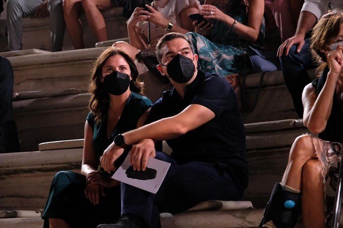 Αλέξης Τσίπρας Περιστέρα Μπαζιάνα στο Ηρώδειο 20-9-2021