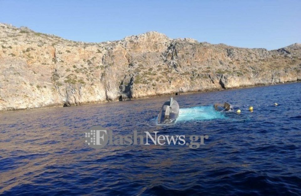 Το σκάφος «ταξίδεψε» σε απόσταση περίπου 250 ναυτικών μιλίων / Φωτογραφία: Flashnews.gr