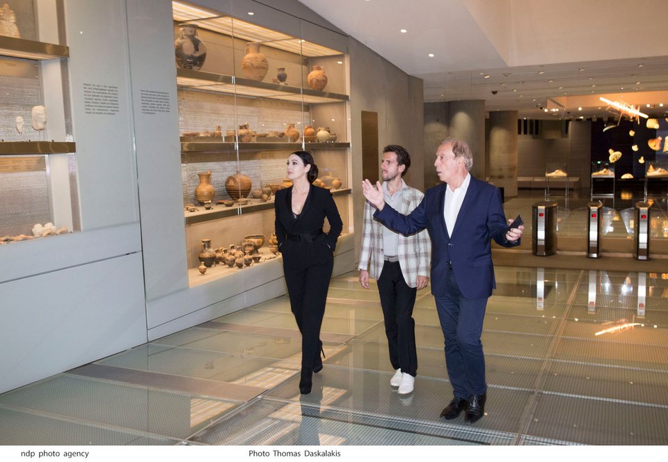  Monica Bellucci, Τομ Βόλφ, Νίκος Σταμπολίδης 