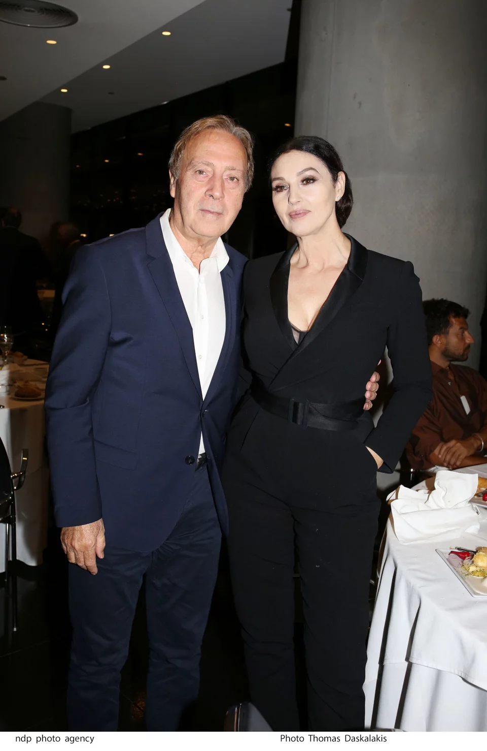 Monica Bellucci, Νίκος Σταμπολίδης