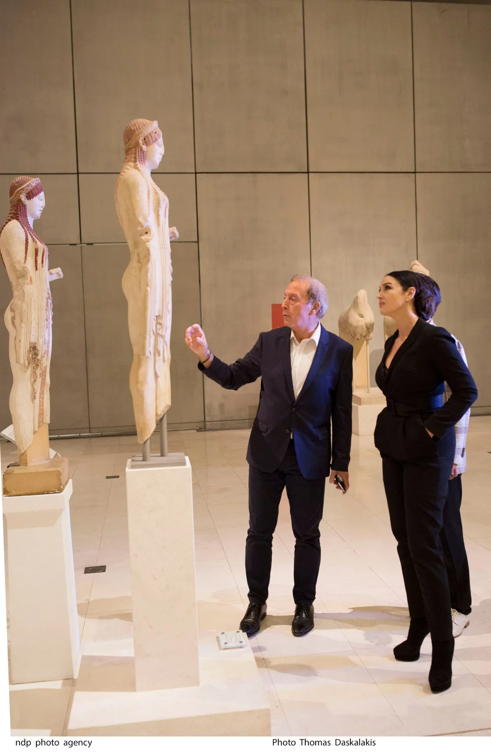 Monica Bellucci, Νίκος Σταμπολίδης