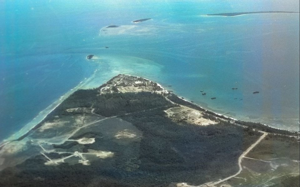 To Ντιέγκο Γκαρσία είναι η μεγαλύτερη ατόλλη στο Αρχιπέλαγος Τσάγκος 