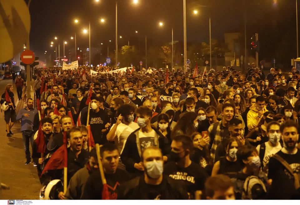 Κινητοποίηση για το ΕΠΑΛ Σταυρούπολης / Φωτογραφία: Intime news