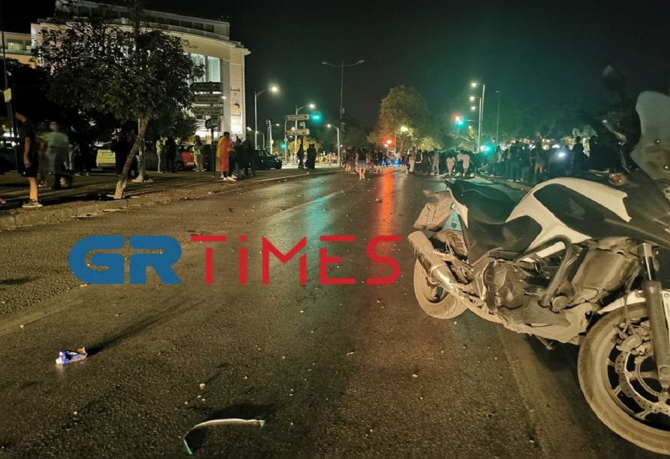 επίθεση με πέτρες στην πορεία του Thessaloniki Pride 25/9/2021