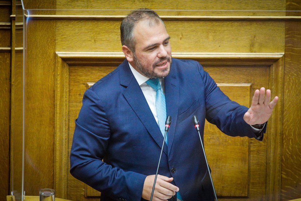Ο εισηγητής της Νέας Δημοκρατίας, Φίλιππος Φόρτωμας / Φωτογραφία: Ευρωκίνηση-ΚΟΝΤΑΡΙΝΗΣ ΓΙΩΡΓΟΣ