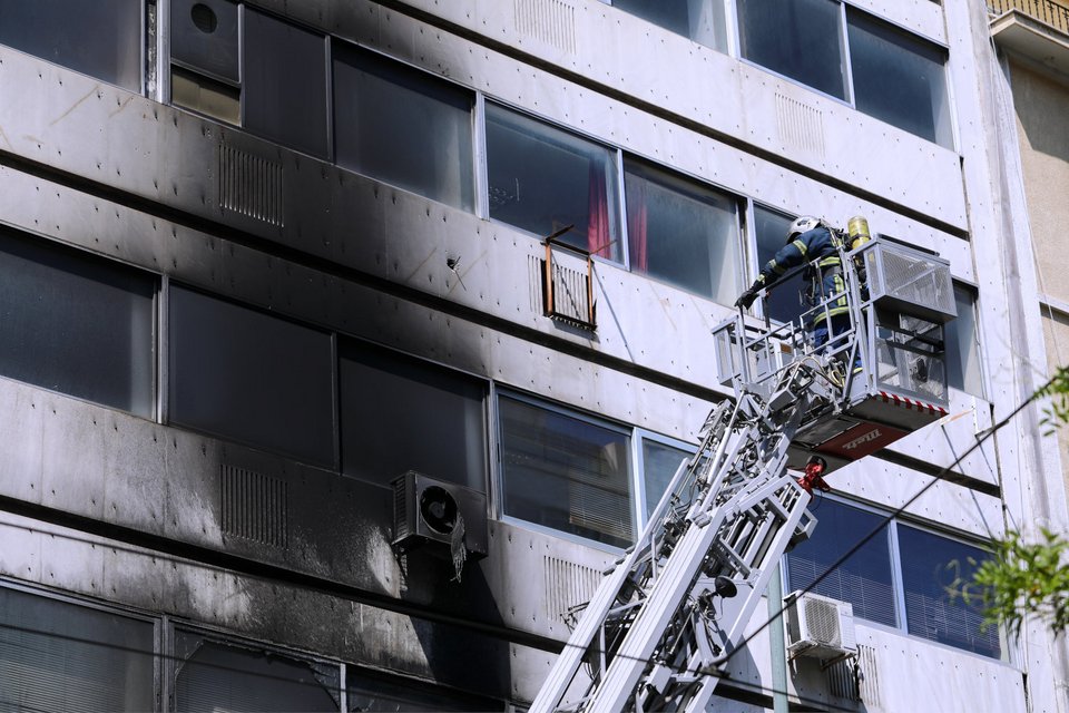 φωτιά κτίριο κέντρο Αθήνας Πέμπτη 2 Σεπτεμβρίου