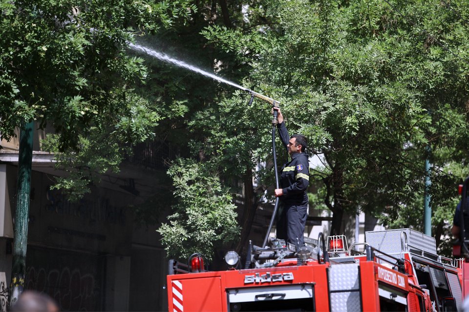 φωτιά κέντρο Αθήνας Πέμπτη 2 Σεπτεμβρίου