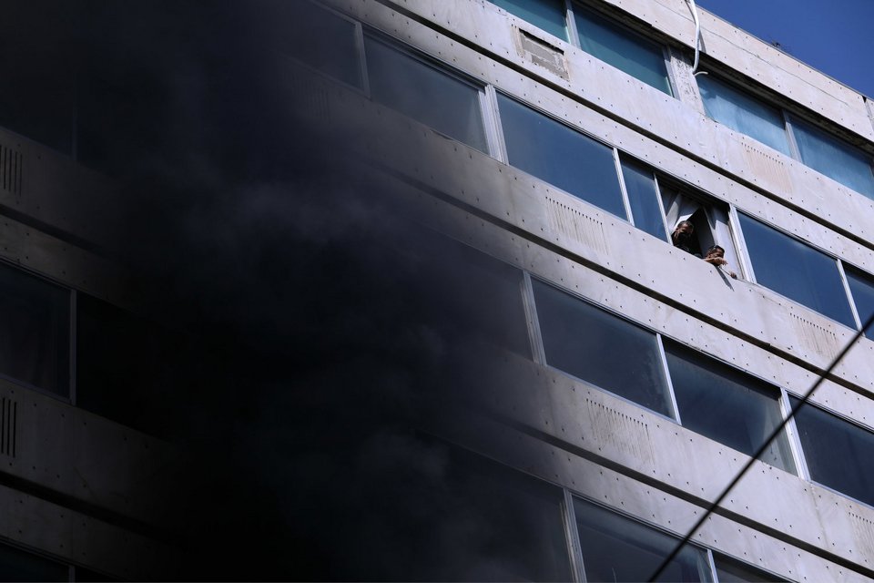 φωτιά κτίριο κέντρο Αθήνας Πέμπτη 2 Σεπτεμβρίου